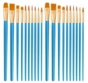 lot de 20 pinceaux de peinture