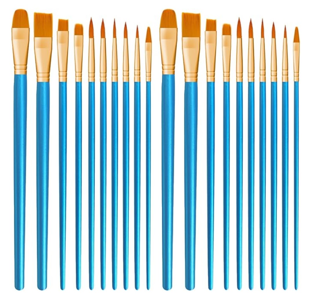lot de 20 pinceaux de peinture lot de 20 pinceaux de peinture